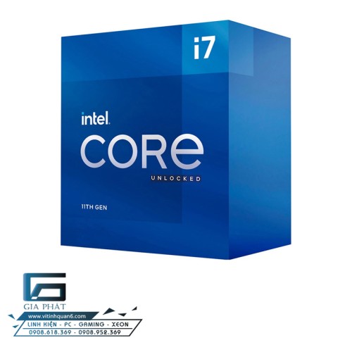 CPU Intel Core i7 11700 (2.00GHz, 8M, 4 Nhân 8 Luồng) box