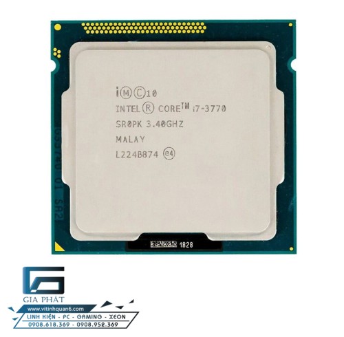 CPU Intel Core I7 3770  (3.40GHz, 8M, 4 Nhân 8 Luồng) TRAY