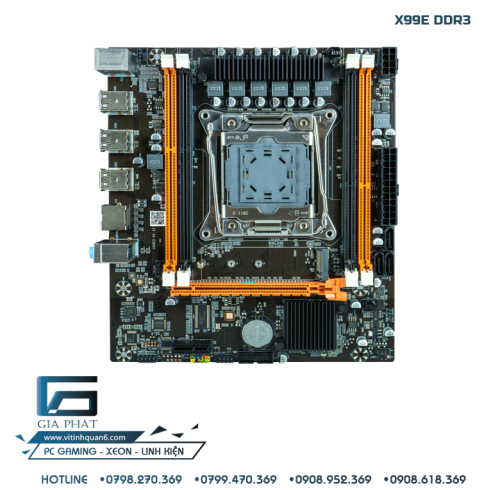 Mainboard X99E - DDR3 - Chạy CPU Xeon - New 