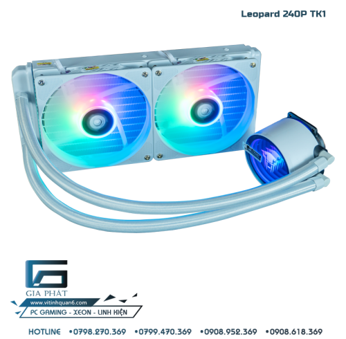 Tản nhiệt nước LeoPard 240P TK1 - Màu Đen (240mm, RGB Fixed)