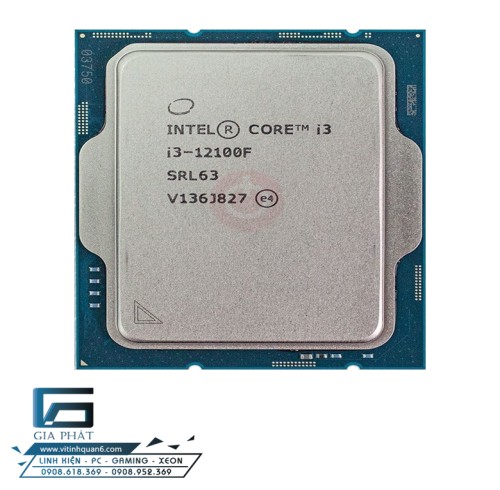 CPU Intel Core i3 12100F (3.30 Up to 4.30GHz) TRAY