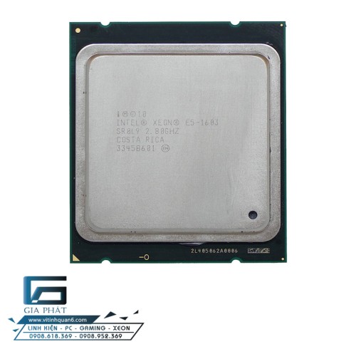 CPU Intel XEON E5 1603 V1 (2.8Ghz,4 Nhân 4 luồng, 10MB, LGA2011)