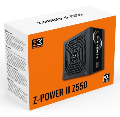 Nguồn máy tính Xigmatek Z-Power II Z550 (400W, 230V)