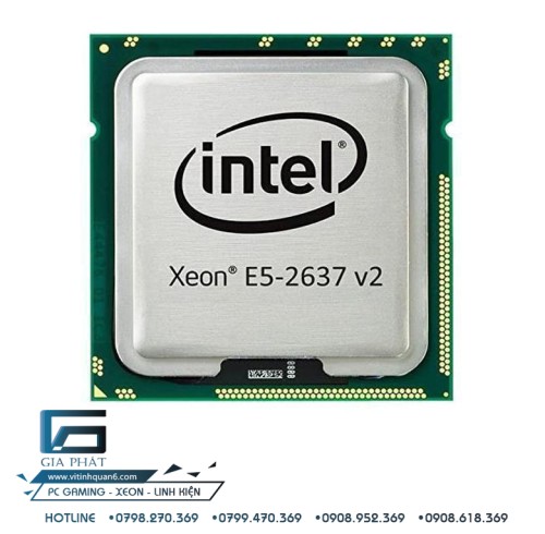 CPU Intel Xeon E5-2637v2 (3.5Ghz up to 3.8Ghz, 15M CACHE, 4 Nhân 8 Luồng, LGA 2011)