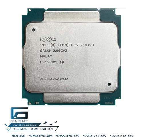 CPU Intel Xeon E5-2683 v3 (14 cores 28 threads | 2.0GHz - 3.0 GHz | LGA 2011-3)