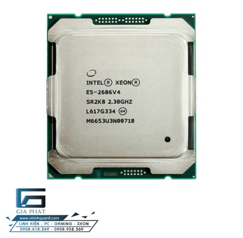 Combo linh kiện Xeon - CB10 X99 Dual (2 CPU) DDR4 E5 2686v4 32GB