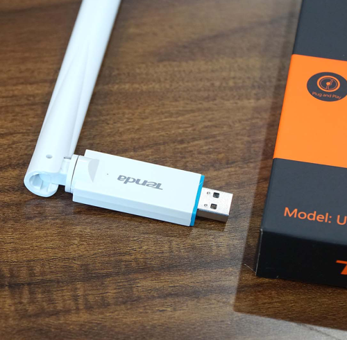 USB Wifi Tenda U2 chuẩn N tốc độ 150Mbps Anten nhạy thu cao