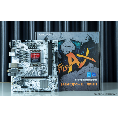 Mainboard Colorful BATTLE-AX H610M-E WIFI V20 (Socket 1700 | M-ATX | 2 Khe RAM DDR4) Full Box