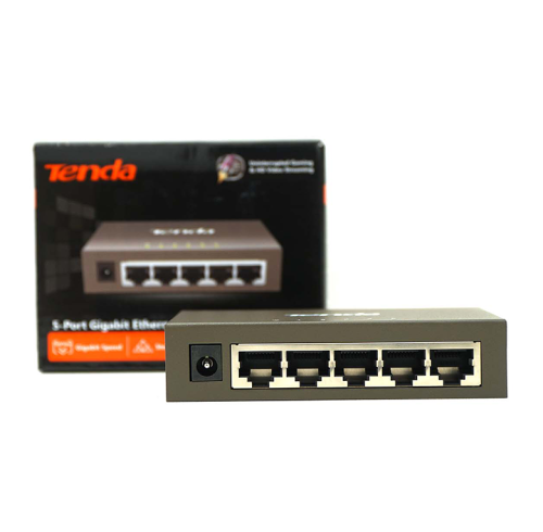 Switch mạng Tenda TEG1005D | 5 cổng | tốc độ 1000Mbps