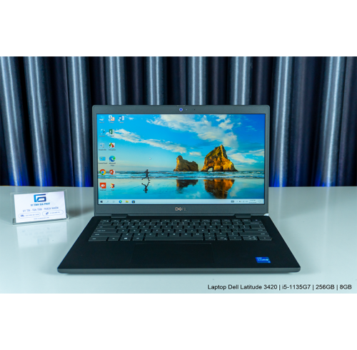 [TẶNG KÈM PHỤ KIỆN] Laptop Dell Latitude 3420 | i5-1135G7 | 256GB | 8GB | FHD | 14 inch (Box Renew)