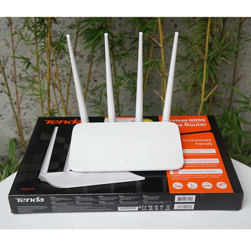 Router Wi-Fi Tenda F6 chuẩn N 300Mbps 4 anten 5dBi