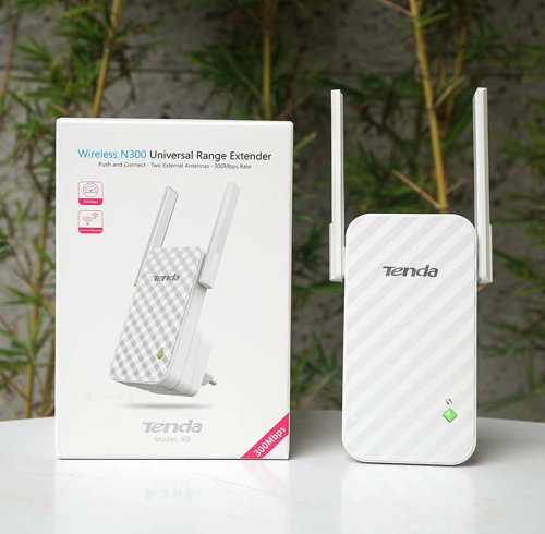 Thiết bị mở rộng sóng Wifi Tenda A9 chuẩn N tốc độ 300Mbps