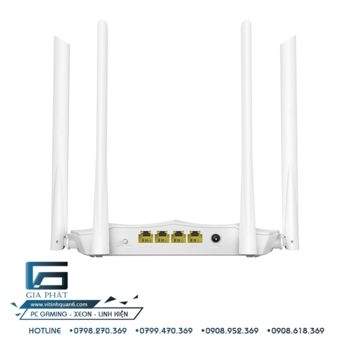 Router Wi-Fi Tenda AC5 V3 băng tần kép AC1200 | 4 anten | 6dBi
