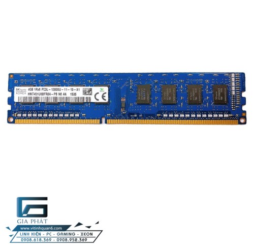 RAM DDR3 4GB 1600 PC3L máy bộ