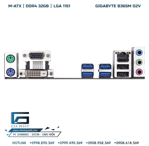 Mainboard Gigabyte B365-D2V White box