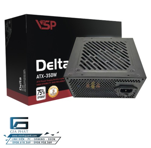Nguồn máy tính VSP Delta ATX 350W - công suất thực