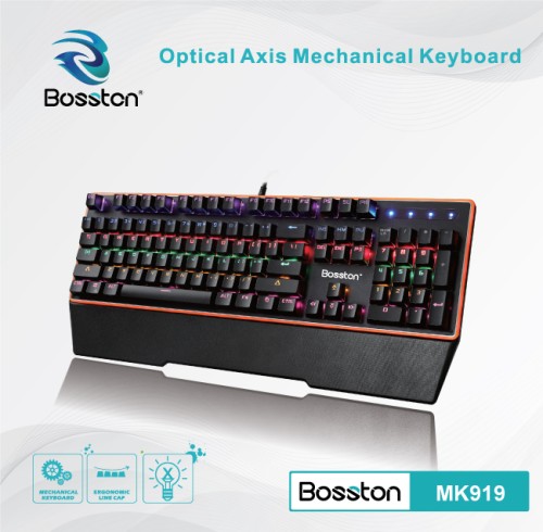 Phím Cơ Bosston MK919 Chuyên Gaming Full LED RGB