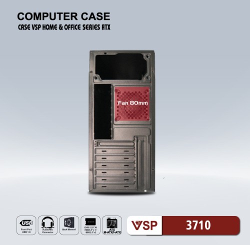 Vỏ case máy tính văn phòng VSP 3710 (ATX/ Micro ATX)