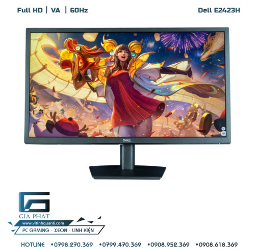 Màn hình phẳng 24 inch Dell E2423H (Full-HD, VA, 60Hz, 8ms)