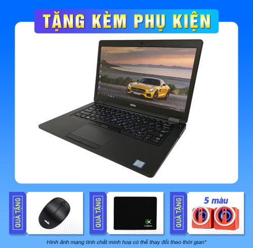 [TẶNG KÈM PHỤ KIỆN] Laptop Dell Latitude 5480 | i5 6640HQ | 8GB | 256GB | 14 inch (Box Renew)