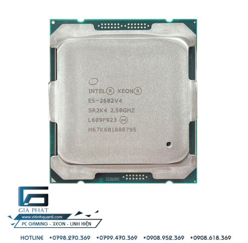 CPU INTEL XEON E5 2682 V4 (2.50 GHz Turbo 3.00 Ghz, 16 nhân 32 luồng, 40MB Cache, LGA 2011-3)