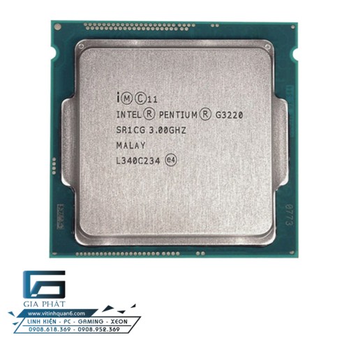 CPU Intel Pentium G3220 (3.00GHz, 3M, 2 Nhân, 2 Luồng)  TRAY