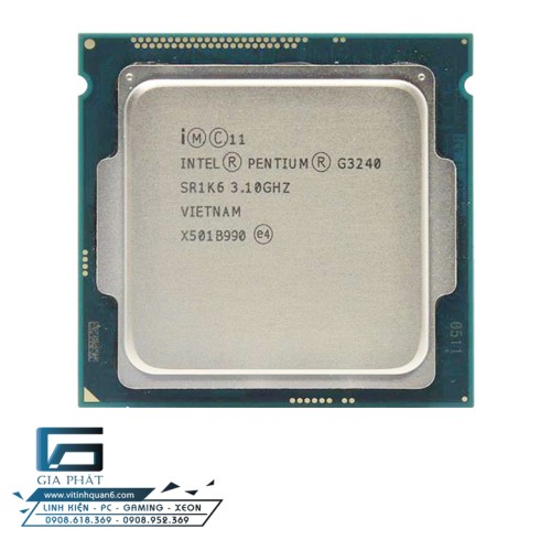 CPU Intel Pentium G3240 (3.10GHz, 3M, 2 Nhân 2 Luồng) TRAY