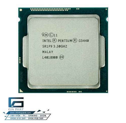 CPU Intel Pentium G3440 (3.30GHz, 3M, 2 Nhân, 2 Luồng) TRAY