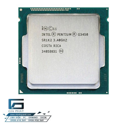 CPU Intel Pentium G3450 (3.00GHz, 3M, 2 Nhân, 2 Luồng) TRAY