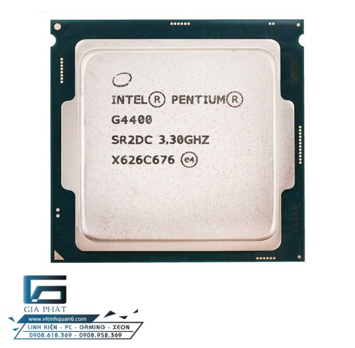 CPU Intel Pentium G4400 (3.30GHz, 3M, 2 Nhân 2 Luồng) TRAY