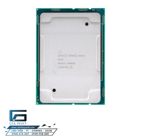 CPU Intel Xeon Gold 6140 (18 Core / 36 Thread / 2.3GHz turbo 3.7GHz / 24.75MB Cache)