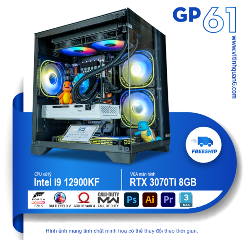 PC GP61 - GAMING  i9 12900K - 3070ti chiến mọi game