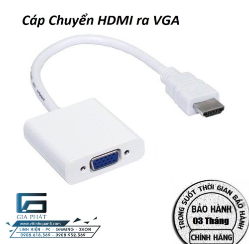 Cáp Chuyển HDMI ra VGA
