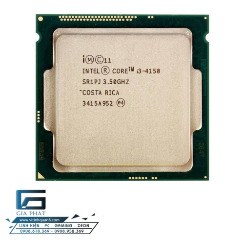 CPU Intel Core I3 4150 (3.50GHz, 3M, 2 Nhân 4 Luồng) TRAY