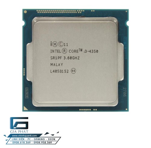 CPU Intel Core i3-4350 (3.6Ghz, 2 Nhân 4 Luồng, 4MB)
