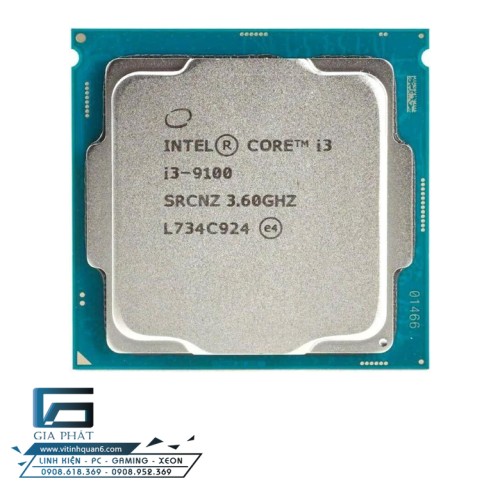 CPU Intel Core i3 9100 (4.20GHz, 6M, 4 Cores 4 Threads) TRAY