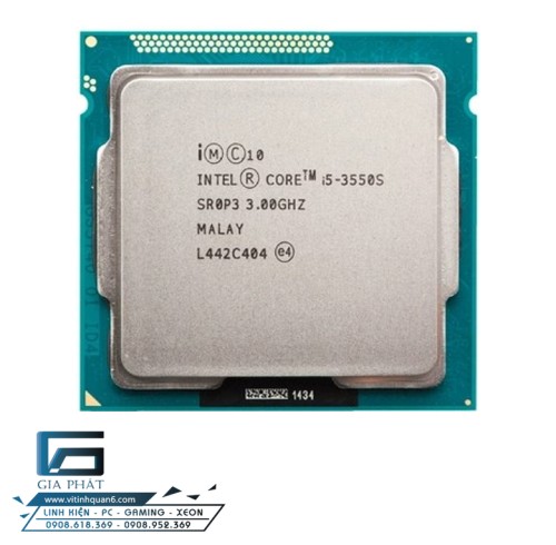 CPU Intel Core i5 3550 (3.30GHz, 6M, 4 Nhân, 4 Luồng) TRAY
