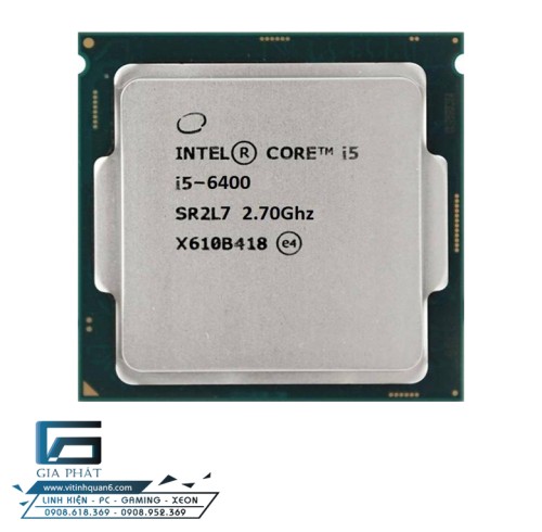 CPU Intel Core i5 6400 (3.30GHz, 6M, 4 Nhân 4 Luồng) TRAY