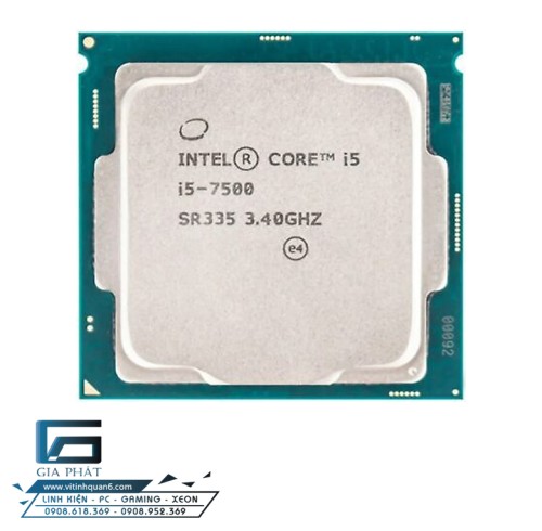 CPU Intel Core i5 7500 (3.40 GHz, 8M, 4 Nhân 4 Luồng) TRAY