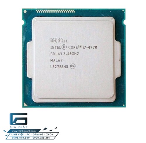 CPU Intel Core i7 4770 (3.40 GHz, 8M, 4 Nhân 8 Luồng) TRAY