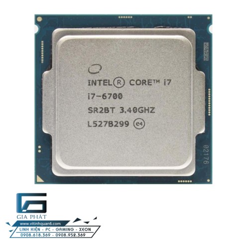 CPU Intel Core i7 6700 (3.40GHz, 8M, 4 Nhân 8 Luồng) TRAY