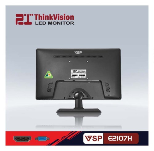 Màn hình LED VSP 21 inch E2107H ĐEN (FHD, 60Hz, 3.5Ms)