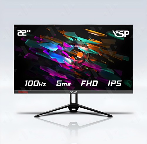 Màn hình VSP V2205H - 21.5 inch, Full HD, IPS, 100Hz, 6ms, phẳng