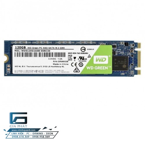 SSD 120GB M.2 2280 WD WDS120G1G0B-00RC30