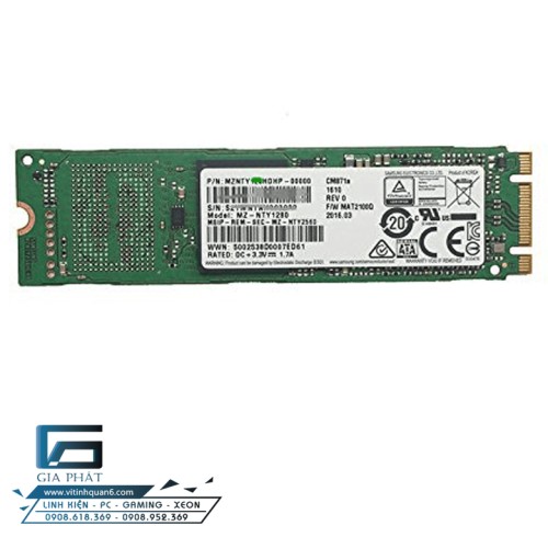 SSD 128GB M.2 2280 Samsung PM871 MZNLN128HCGR