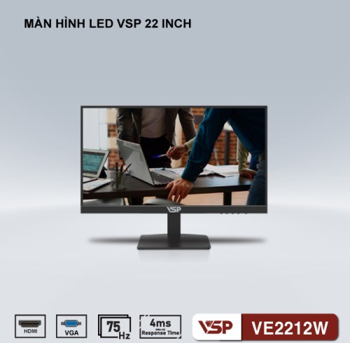 Màn hình 22 inch led Monitor VE2212W (Full-HD, 75Hz, 4ms) - Full VAT