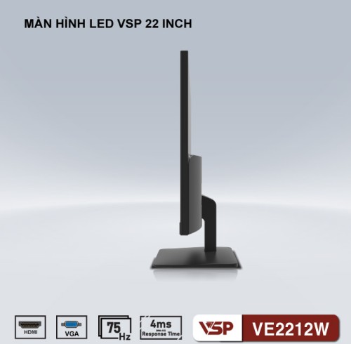 Màn hình 22 inch led Monitor VE2212W (Full-HD, 75Hz, 4ms) - Full VAT