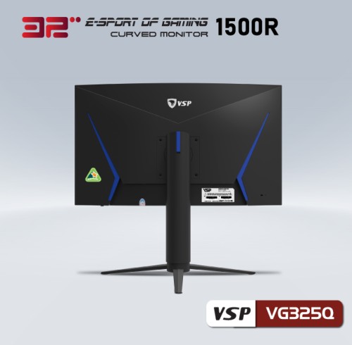 Màn hình cong VSP 2K 32inch ESport Gaming VG325Q (2K 165Hz)