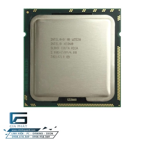 CPU XEON W3530 (2.8Ghz up 3.06Ghz/8M/ 4 Nhân 8 Luồng)