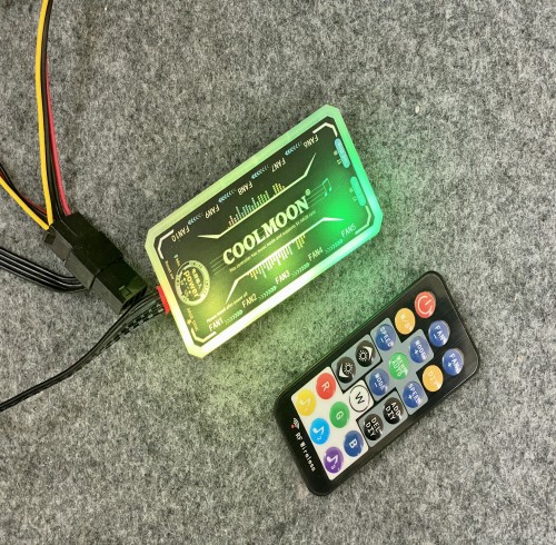 Hub LED Coolmoon Sync main + remote